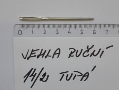 Jehla ruční 14/2 tupá
