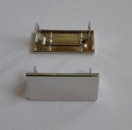Placka pod logo 34x16 ponikl