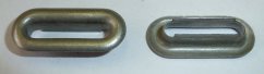 Oválný kroužek s příložkou vel. 20 (MS/ staré stříbro)
