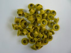 Obuvní kroužek B27 žlutý ( 5,5x6)  RAL 1021