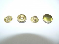 Knoflík stiskací WUK 5/13,5 MS /lesklý (zlatý)