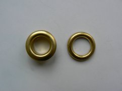 Plachtový kroužek (40164) d 9 D 16 H 5 zlatý