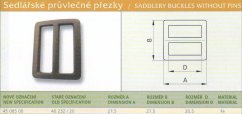 Sedlářský rámek s můstkem (40232/20) Ponikl