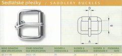 Sedlářská přezka svařovaná (2422/35) vel. 35 Ponikl