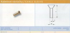 Kabelová návlačka (40865) C 2,5 Lesklá