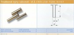 Trubkový nýt 2x5,5 Lesklý