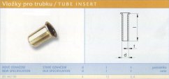 Vložka pro trubku 4x12 mm Lesklá