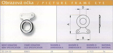 Obrazové očko (898/3) Ponikl