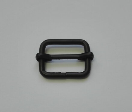 Šoupátková přezka /Průvlečná přezka/ vel. 25 černá