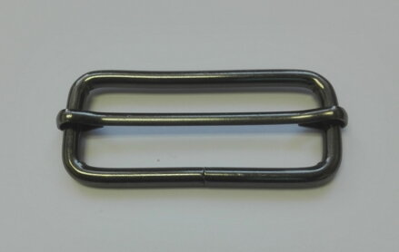 Šoupátková přezka /Průvlečná přezka/ vel. 50 černý nikl