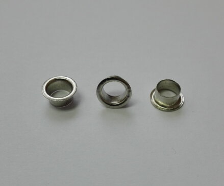 Kroužek 6x8x3,8mm ponikl