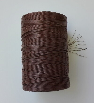 Nitě lněné 105x8 hnědé