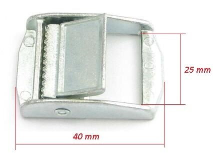 Spona kovová upínací 25mm