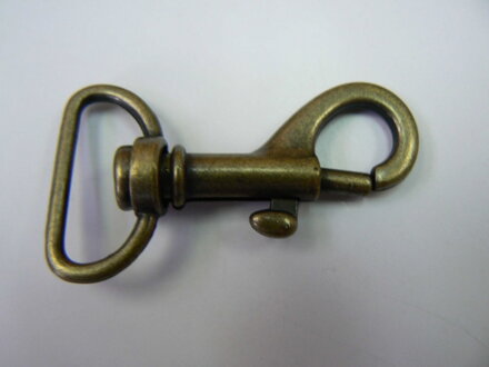 Otočná karabina 45/20 stará mosaz