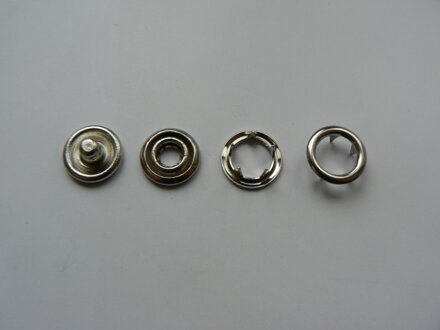 Knoflík stiskací Roland baby 9,7 mm MS ponikl