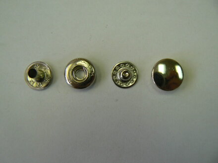 Knoflík stiskací WUK 4/4 MS (11,6mm) Ni