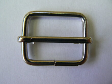 Šoupátková přezka /Průvlečná přezka/ vel. 25 ponikl