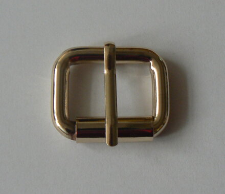 Sedlářská přezka nesvařovaná 27 x 20 x 6 pomosaz