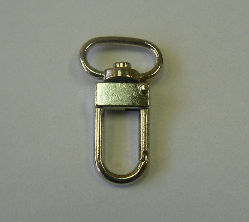 Otočná karabina 2922 vel. 16 ponikl