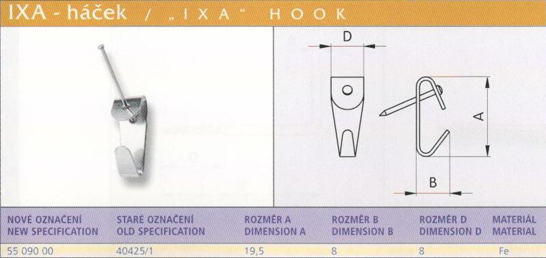IXA Háček (40425/1) Ponikl