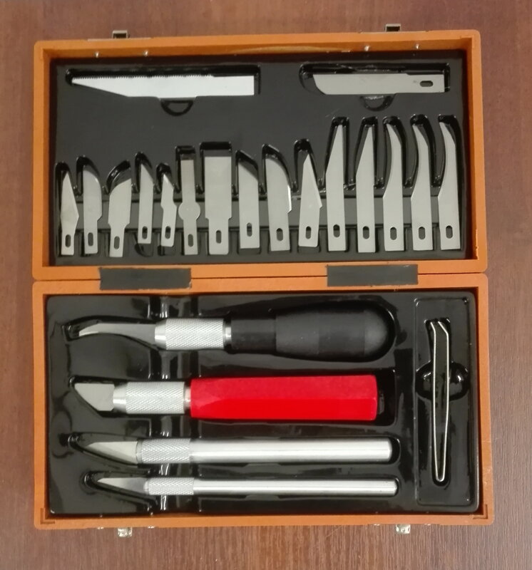 Sada skalpelů 23 - dílná velká