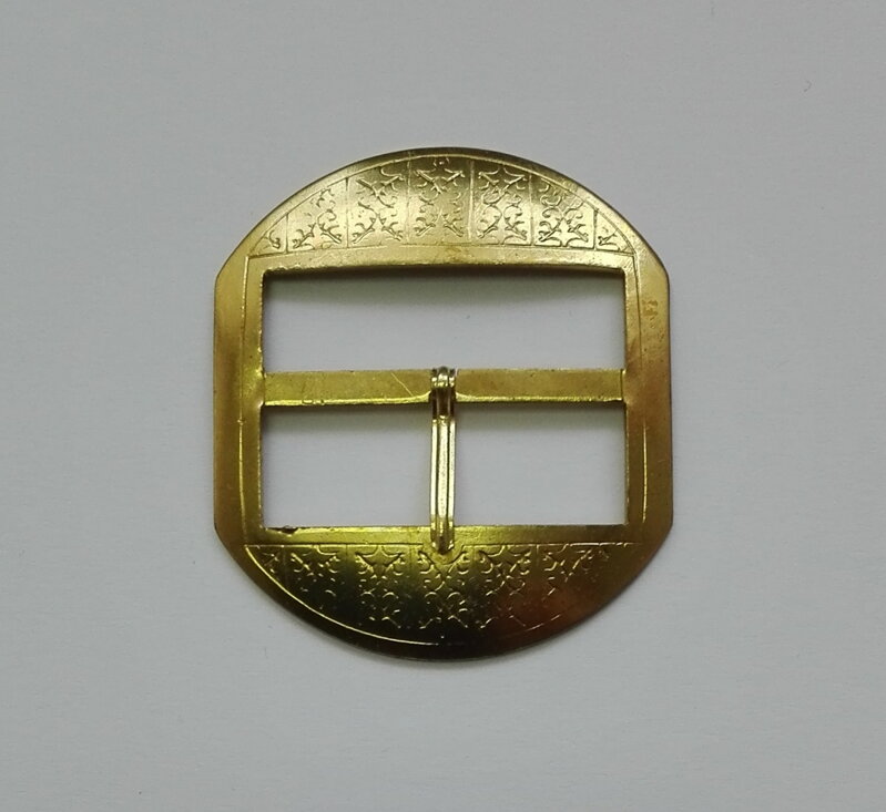 Přezka vel. 35 mosaz ovál