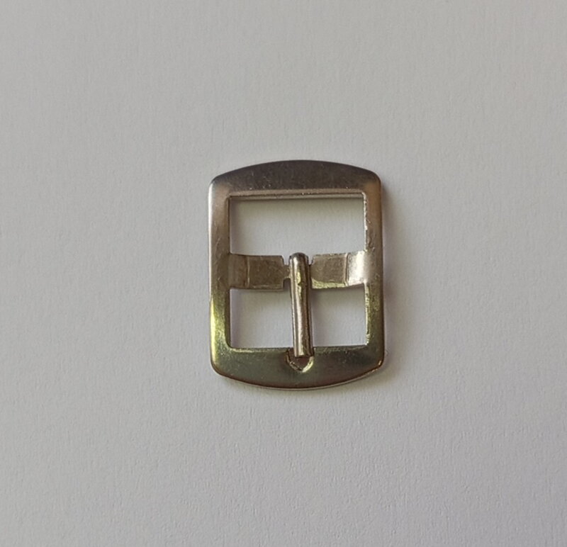 Hodinková přezka vel. 12 hranatá ponikl