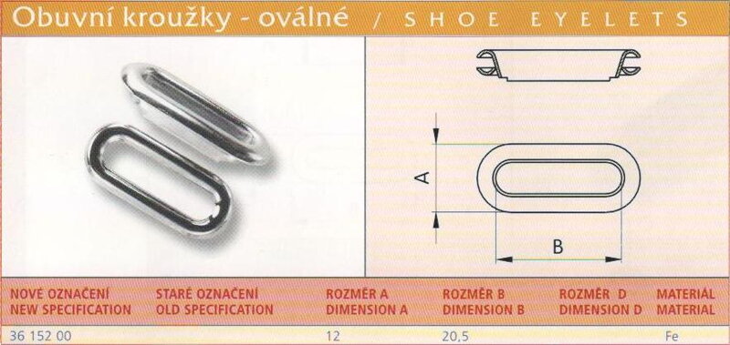 Oválný kroužek s příložkou Ponikl