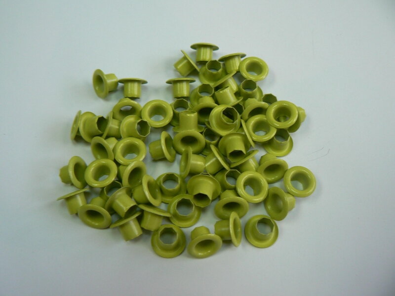 Obuvní kroužek světle zelený  ( 5,5x6 ) RAL 6019