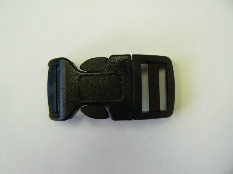 Trojzubec plastový 20mm černý prohlý