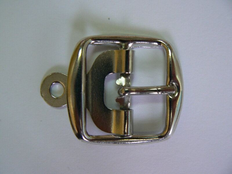 Obuvní přezka na nýt  vel. 25 ponikl