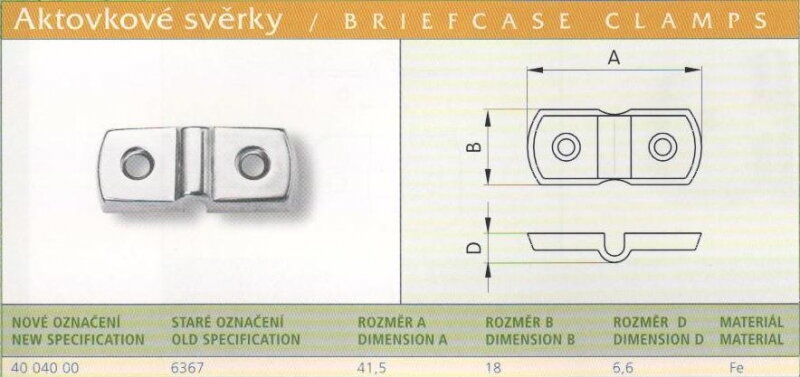 Aktovková svěrka (6367) Ponikl
